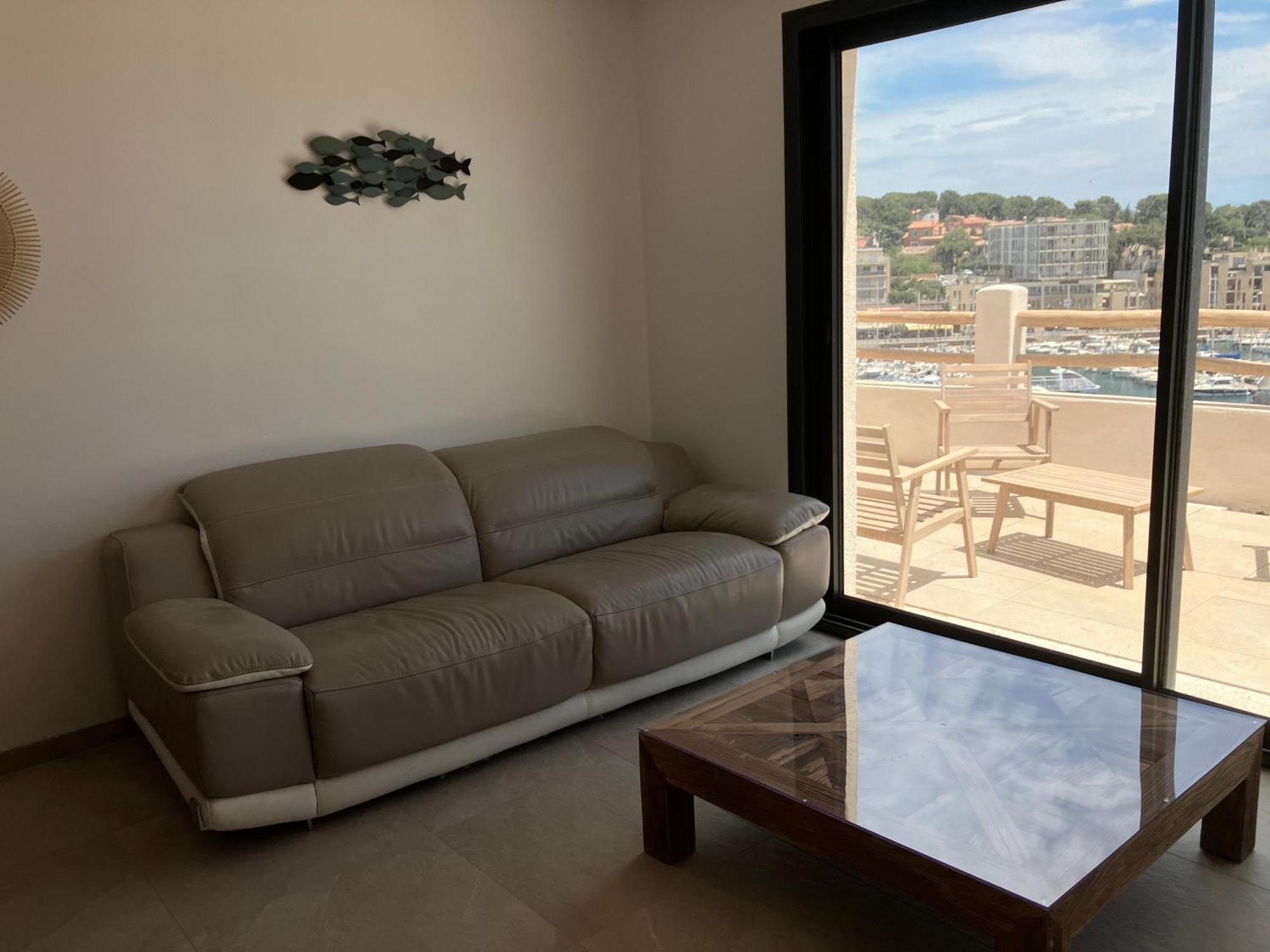 Апартаменти T2 Vue Sur Le Port Jacuzzi Terrasse Et Parking Каррі-ле-Руе Екстер'єр фото