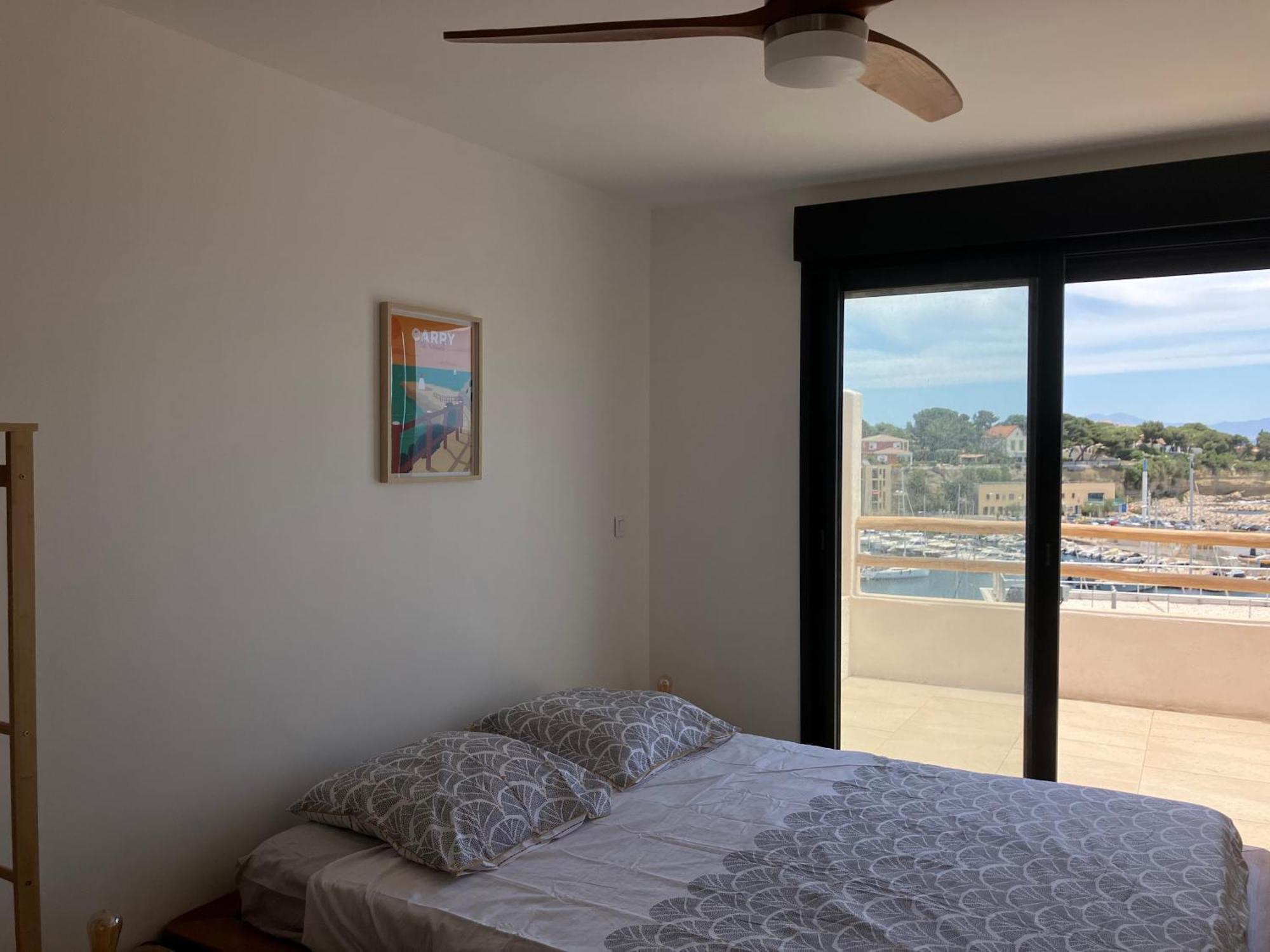 Апартаменти T2 Vue Sur Le Port Jacuzzi Terrasse Et Parking Каррі-ле-Руе Екстер'єр фото