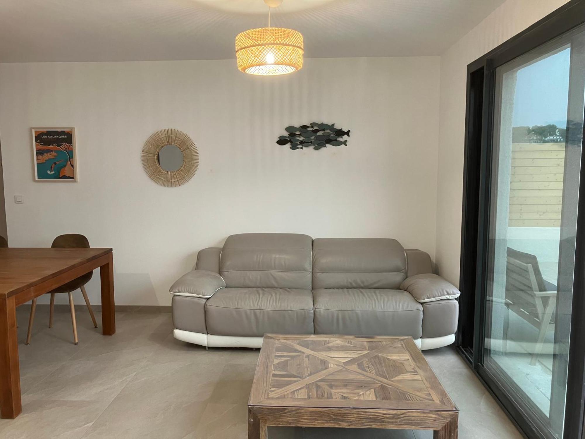 Апартаменти T2 Vue Sur Le Port Jacuzzi Terrasse Et Parking Каррі-ле-Руе Екстер'єр фото