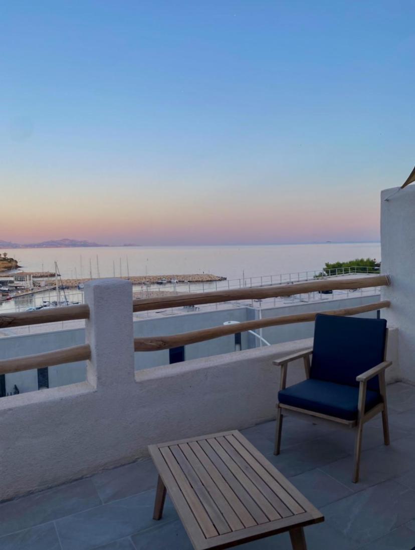Апартаменти T2 Vue Sur Le Port Jacuzzi Terrasse Et Parking Каррі-ле-Руе Екстер'єр фото