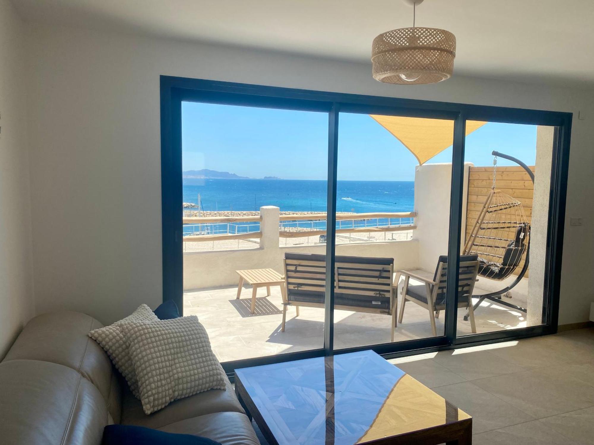 Апартаменти T2 Vue Sur Le Port Jacuzzi Terrasse Et Parking Каррі-ле-Руе Екстер'єр фото